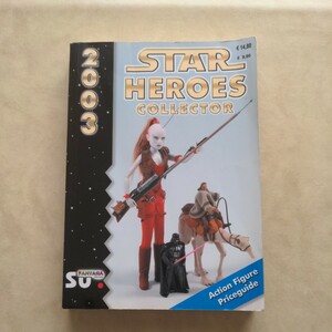 STAR HEROES COLLECTOR 2003 状態難 本 図鑑 海外版 スターヒーローズコレクター スターウォーズ STARWARS アイテム コレクション