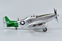 ★ タミヤ 1/48 P-51D 長距離マスタング 第506群団 457戦隊　”Nip Nocker” 硫黄島 プラモデル完成品 ★_画像3