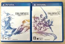 FINAL FANTASY Ⅹ、Ⅹ-2／PS VITA　2本セット中古美品／HD Remaster／ファイナルファンタジー10、10-2／FF10、FF10-2_画像1