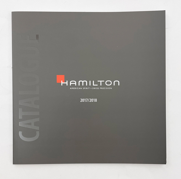 ハミルトン HAMILTON カタログ 2017/2018 腕時計 カタログ 時計 カーキ ベンチュラ ジャズマスター