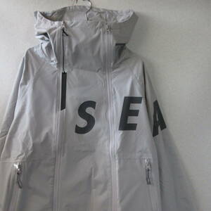 ○試着のみ WIND AND SEA ウィンダンシー◆Dimension Both Zip WL Nylon Jacket ナイロンジャケット◆メンズ グレー Sサイズ