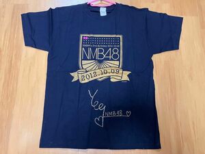 NMB48 3期生 太田 夢莉 直筆サイン入りTシャツ Lサイズ「NMB48 2012福袋」 店頭限定 購入特典スピードくじ景品