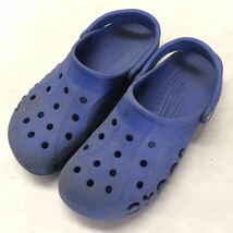 送料込み★crocs クロックス★サンダル★メンズシューズ★M10 W12★28㎝★ネイビー#60315s768_画像1