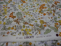 LIBERTY　綿　100％　花柄　生地　1.5ｍ　F950_画像4