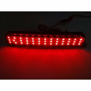 ホンダ 78連 LED リフレクター リアバンパー ライト ランプ N BOXカスタム N-BOX＋カスタム JF1/JF2 レッド レンズの画像2