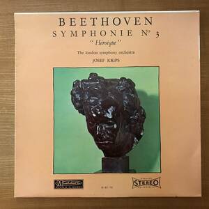 Beethoven, The London Symphony Orchestra, Josef Krips Symphony N°3 Musidisc盤 美盤