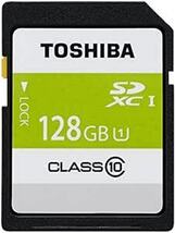 TOSHIBA SDXCカード 128GB Class10 UHS-I対応 (最大転送速度40MB/s) SDAR40N128_画像1