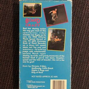 1988 BOARD CRAZY VHS SKATEboard スケボー ビデオ スケートボード h street plan b nirvana powell santa cruz パウエルの画像2
