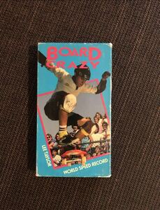 1988 BOARD CRAZY VHS SKATEboard スケボー ビデオ スケートボード h street plan b nirvana powell santa cruz パウエル