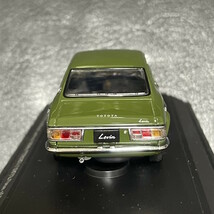 1/43 ミニカートヨタ カローラ レビン 1600 (TE27) 1972 LEVIN 緑 エブロ EBBRO_画像6