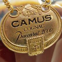 CAMUS カミュ COGNAC コニャック Baccarat 2000 バカラ クリスタル ボトル 未開栓 古酒_画像4