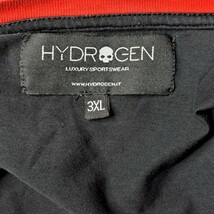 大きなサイズ！　HYDROGEN　ハイドロゲン　スカルプリント　長袖Tシャツ　カットソー　3XL ブラック　黒_画像6