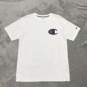 champion チャンピオン 半袖 Ｔシャツ 白 XLサイズ ビックシルエット ビックロゴマークワッペン