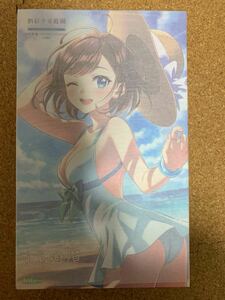  Kotobukiya .. young lady garden small bird . calendar swimsuit ver. unopened not yet constructed goods 