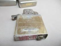 E155*ZIPPO 55*　両面　ダイアモンドカット　ジッポライター1点　/中古【送料込】_画像8