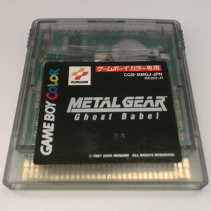 GBC ゲームボーイカラー METAL GEAR Ghost Babel メタルギア ゴーストバベルの画像2