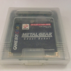 GBC ゲームボーイカラー METAL GEAR Ghost Babel メタルギア ゴーストバベルの画像1