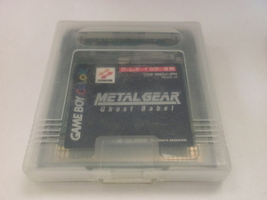 GBC ゲームボーイカラー METAL GEAR Ghost Babel メタルギア ゴーストバベル