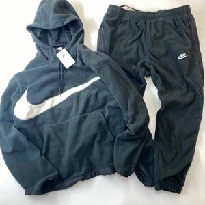 NIKE ナイキ クラブフリース プルオーバー セットアップ DQ4897-010 DV8163-010 黒 2XL