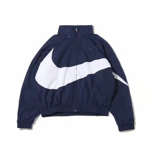 NIKE ナイキ ビッグスウォッシュ SWOOSH ウーブン ジャケット FB7878-410 紺白 M