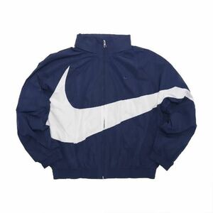 NIKE ナイキ ビッグ SWOOSH ウーブンジャケット FB7878-410 紺白 M