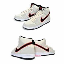 NIKE ナイキ SB DUNK HIGH PRO プレミアム サンフランシスコジャイアンツ 箱付き DO9394-100 白 27.5cm_画像2