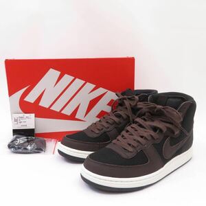 NIKE ナイキ ターミネーター HIGH SE FD0651-001 茶黒 29cm