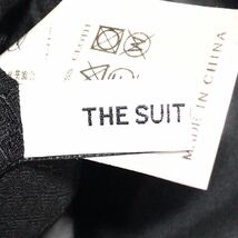 美品 THE SUIT CAMPANY スーツカンパニー リバーシブル オッドベスト L グレー×黒 ブラック ジレ 国内正規品 メンズ 紳士_画像7