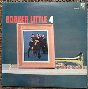 日本盤【Booker Little】4 and Max Roach (United Artist UAL 4038/キング)　George Coleman, Tommy Flanagan, Art Davis参加