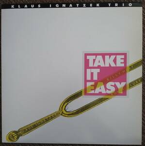 伊オリジナル盤【Klaus Ignatzek】Take It Easy (RED RR 123232) 有名ではありませんが良いピアニストです