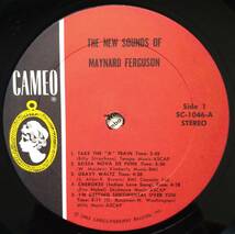 USオリジナル盤【Maynard ferguson】The New Sounds of Maynard Ferguson (cameo SC-1046) 　ビッグバンドに相応しい選曲、内容良し！_画像3