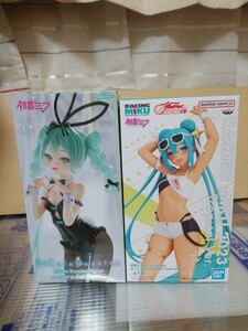 初音ミクレーシングVer. レーシングミク2023 Tropical Ver.＆BiCute Bunnies Figure -rurudo ver.- バニー、二種セット フィギュア