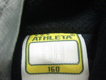 ATHLETA　アスレタ　ウインドブレーカー上下セットアップ　SIZE１６０　メンズXS-S相当　グレー緑 サッカージャージ ナイロンジャージ03099_画像3