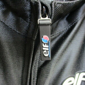 elf エルフ プロテクターパット入りライディングジャケット メンズLL XL 黒 ライダースジャケット バイカーズジャンパー パーカー03202の画像7