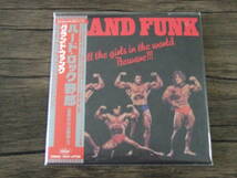 【紙ジャケCD】グランド・ファンク / ハード・ロック野郎（世界の女は御用心） ( GRAND FUNK / ALL THE GIRLS IN THE WORLD BEWARE!!! ) _画像1