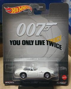 ホットウィールプレミアム 007 TOYOTA 2000GT ROADSTER HW 新品 匿名発送 トヨタ ロードスター ダブルオーセブン