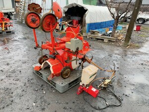 中古 Kubota クボタ マルチ ロータリー MR-3D トラクター パーツ ビニール 張り マルチャー クリーンソワー 引取歓迎 茨城 0312や3 I外 西