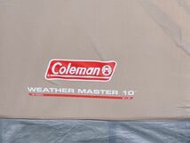 中古 Coleman コールマン WeatherMaster 10-PERSON SCREENED TENT 10人用 テント 2000008678 キャンプ アウトドア 0330あら3 M 160_画像8