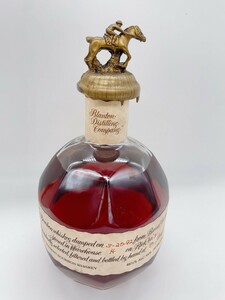 未開栓 保存品 BOURBON WHISKEY Blanton's 750ml 46.5％ バーボン ウイスキー ブラントン 古酒 引取歓迎/茨城 0322あわ3 D1 80