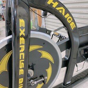 中古 HAIGE ハイガー EXERCISE BIKE スピンバイク 黄色 エクササイズ フィットネス 筋トレ 引取歓迎/茨城県常陸大宮市 0324あわ3 M 家Dの画像8