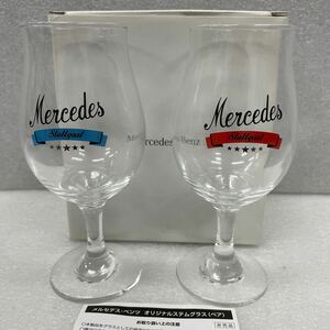 メルセデスベンツ 正規品 オリジナル ステム グラス 未使用品 ペアグラス 箱付 ワイングラス シャンパングラス