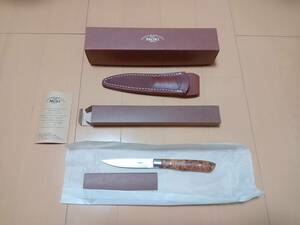 【 新品未使用品 】　モキナイフ　トラウト＆バード　2.0 【スリム】【AUS-8】【かりん】 TS-535Ｊ　MOKI　 KNIFE　　