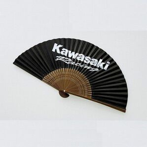 スピード出荷！KAWASAKI/純正/カワサキ/カワサキレーシング扇子/暑い夏でもカワサキユーザーを楽しみましょう/プレゼントにも！の画像2