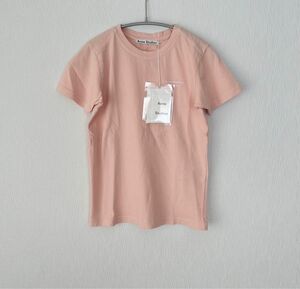 【新品】AcneStudios アクネストゥディオス　ロゴ ピンク 半袖Tシャツ