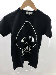 COMME des GARCONS PLAY Tシャツ　黒×白ハート Sサイズ(レディース)