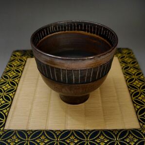 ルーシー・リー（LUCIE RIE） 線刻椀(Bowl decorated with lines) （ハンスコパー、HANS COPER、バーナードリーチ）の画像2