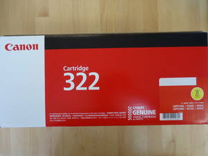 *0Canon Canon cartridge 322 yellow yellow color CRG-322yel 2650B001 toner cartridge original ②0*