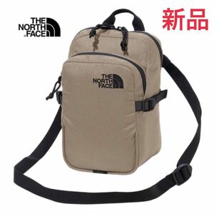 新品！送料無料！ザノースフェイス ボルダーミニショルダー バッグ ポーチ THE NORTH FACE NM72358 FL フォールンロック ベージュ 3L