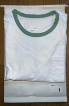 VISVIM AMPLUS RINGER TEE S/S LT GREEN サイズ1 試着のみ_画像4