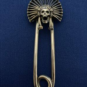 CODY SANDERSON Chief Kill Hater Safety Pin C9-99-009 コディ－サンダーソン ナバホ族 インディアンジュエリー Safety pin 安全ピンの画像1